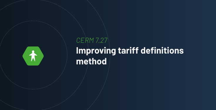 Improving tariff definitions method