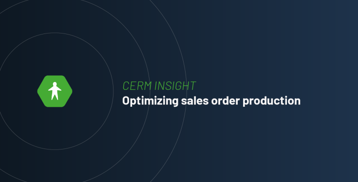 CERM INSIGHT: Optimizing sales order production with CERM Autoplan 